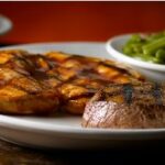 Grilled BBQ Chicken & Sirloin 6oz